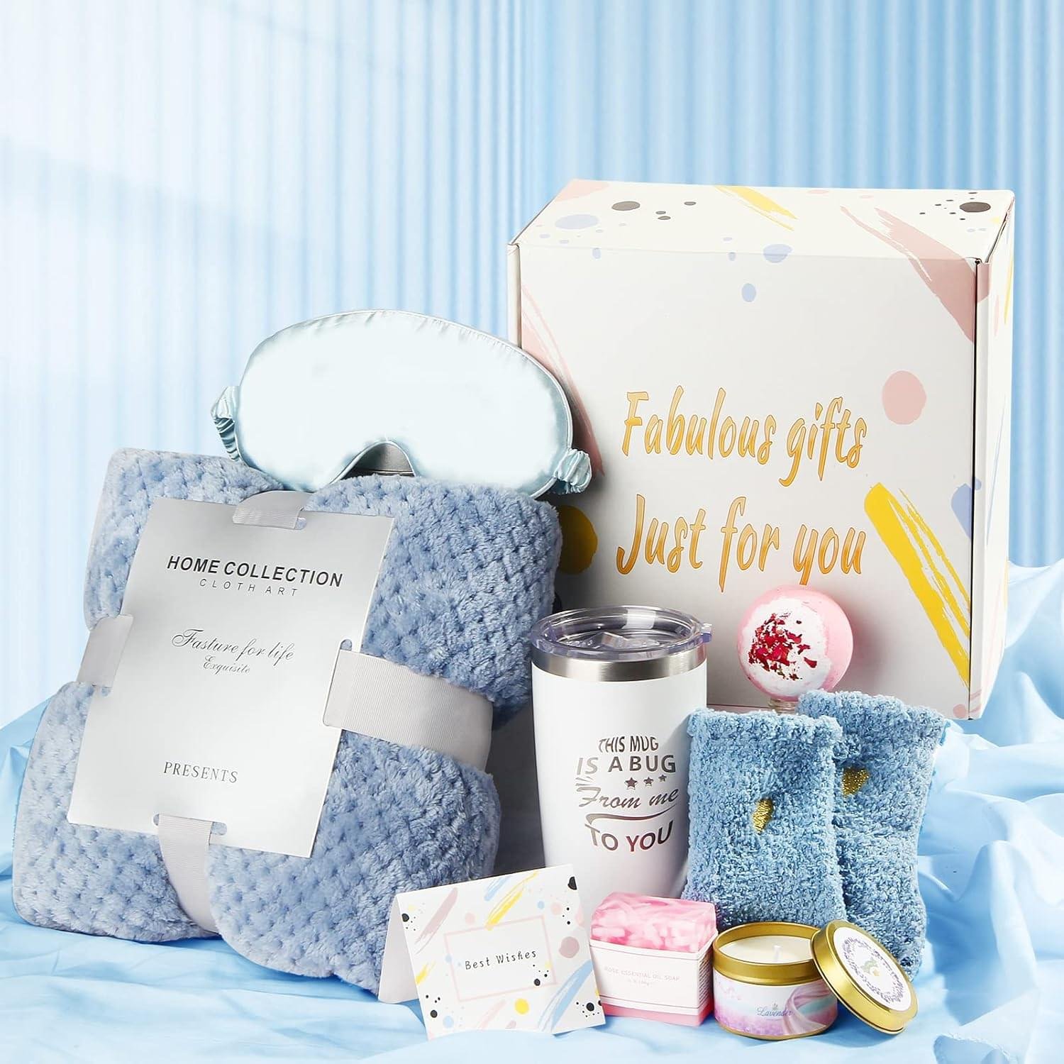 Yolidas Gifts for Women, Gifts for Mom, Wife, Girlfriend, Sister, Her, Birthday Gifts for Women, Christmas, Valentine's Day Gift Basket for Women, Spa Gift Basket Set Gifts for... - Image 2
