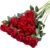 Hawesome 12PCS Artificial Roses Fake Flowers Single Long Stem Blooms with Rose Buds Wedding Decoration Bridal Bouquet Decorative Flower Arrangement Home Decoration Party…