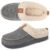 LongBay Women’s Faux Wool Slippers, Sherpa Memory Foam Fluffy Moccasin with Soft Plush Fleece Lining Slip-On for Indoor Outdoor Use