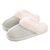 Misolin Womens Slipper Memory Foam Fluffy Slip-on House Suede Fur Lined/Anti-Skid Sole, Indoor & Outdoor