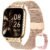 Popglory Smart Watch for Women Men Answer/Make Calls, 1.85″ Smartwatch 2 Straps & Split Screen, 100+ Sports Fitness Watch with Blood Pressure/Oxygen/Heart Rate Monitor for iOS…